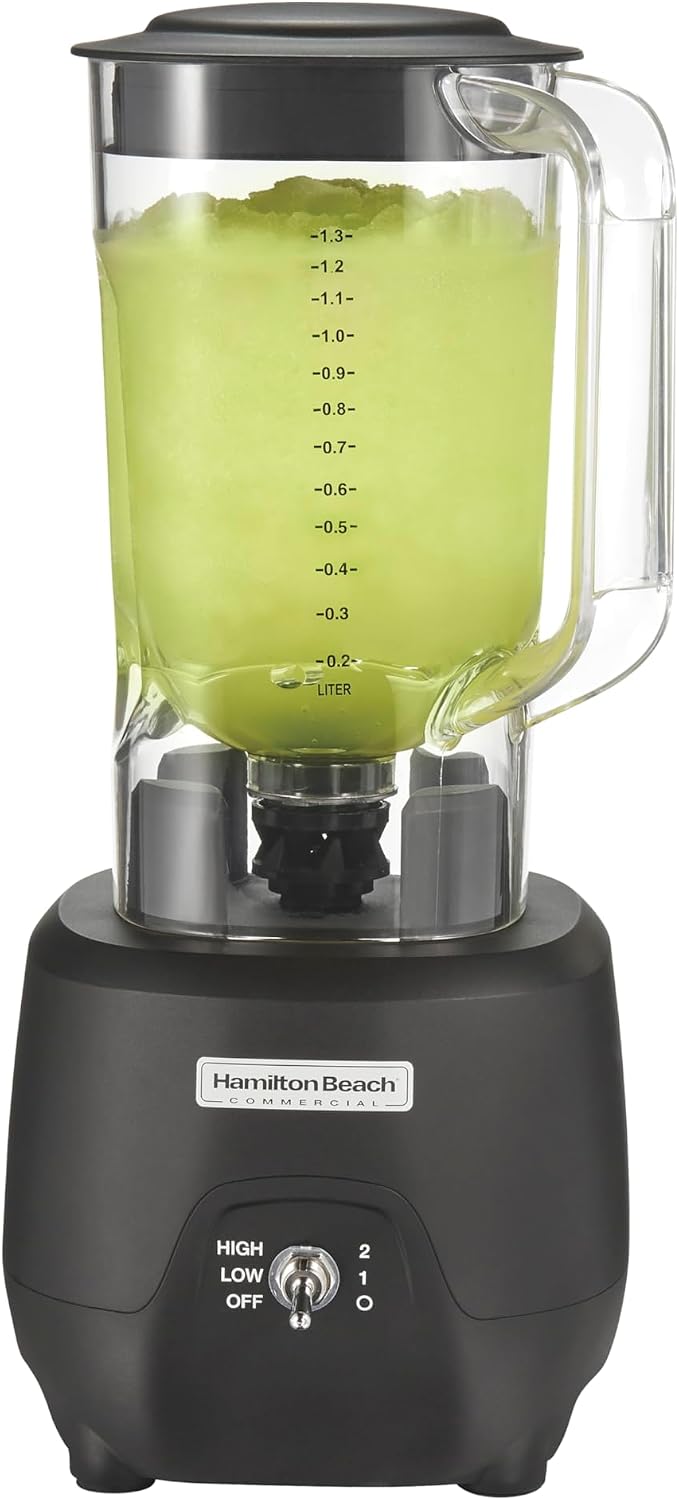 Hamilton Beach HBB908R - Bar blender professionale nero - Sistema wave action - Velocità variabile-Nestgetmart