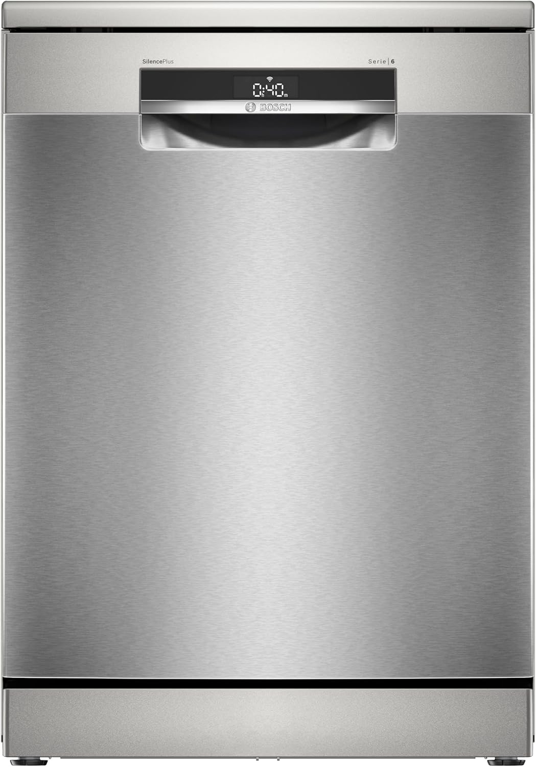 Bosch SMS6ECI15E Serie 6 - Lavastoviglie smart libera installazione 60 cm - 14 coperti - Lavaggio intensivo-Nestgetmart