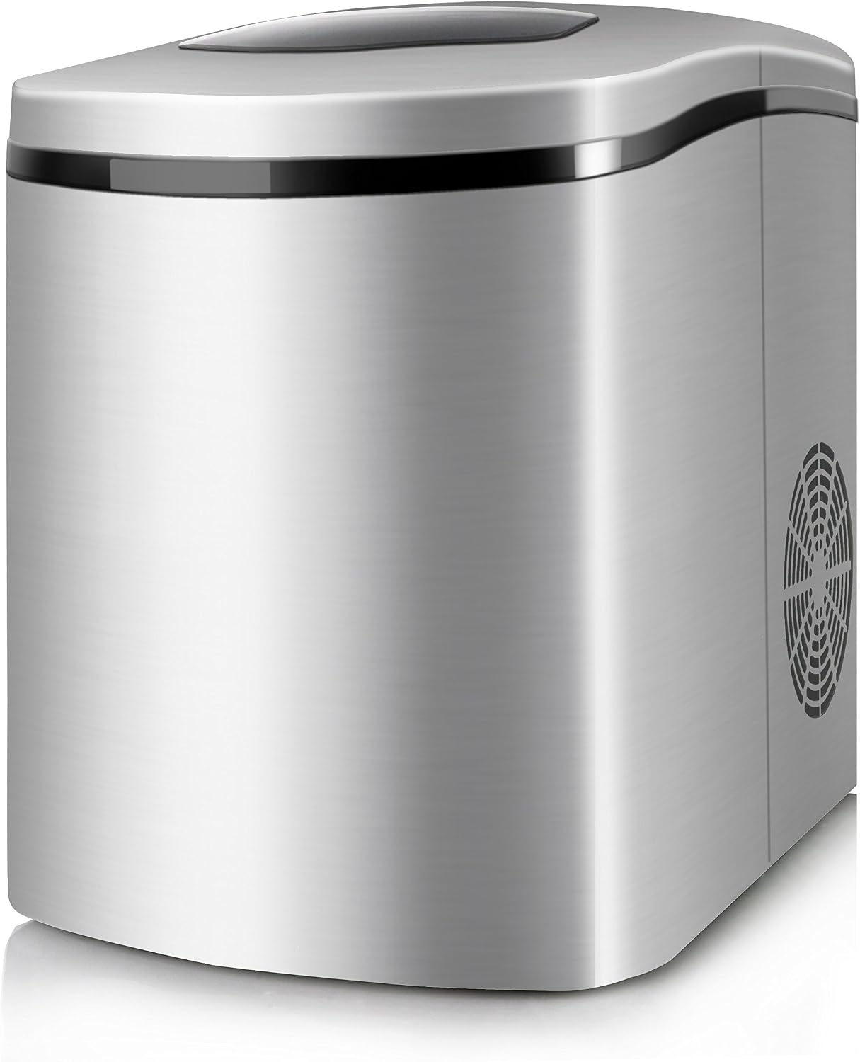 Taurus MG12 Legend Macchina cubetti ghiaccio - acciaio inox 1,7 L - 14 kg in 24 h - silenziosa 150 W-Nestgetmart