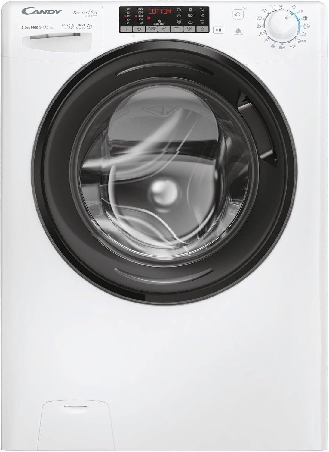 Candy Smart Pro Inverter CSOW 4856TWMB6 S - Lavasciuga 8 e 5 kg - 1400 giri - Easy Iron Plus bianca-Nestgetmart