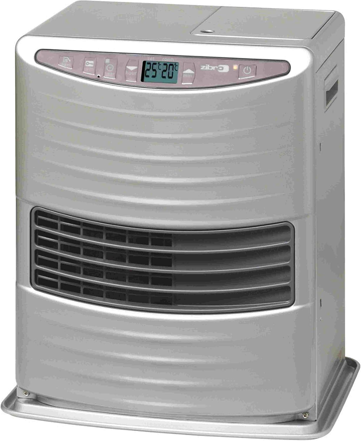 Zibro LC 300 Stufa a combustibile elettronica - silver 3000 W - portatile - 48 m2 classe A-Nestgetmart
