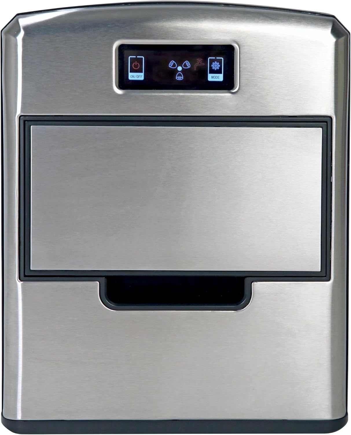 RGV Mojito Ice Fabbricatore di ghiaccio - acciaio inox 2,15 L - LCD touch - 10 12 kg in 24 h-Nestgetmart
