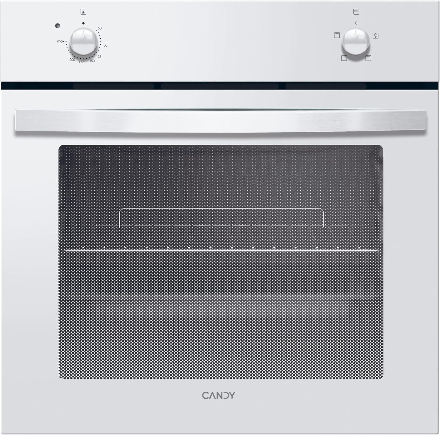 Candy Idea FIDC B100 Forno elettrico da incasso 70 L - bianco classe A - 4 funzioni - porta interna in vetro-Nestgetmart