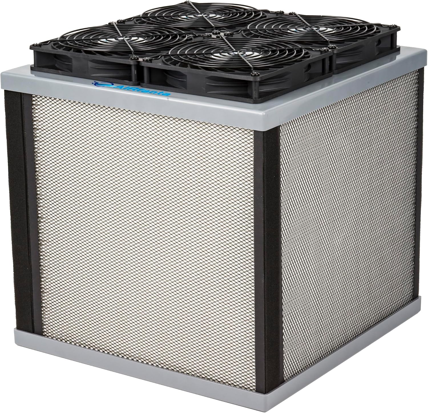 Purificatore d aria 3Pro per case fino a 300 m2 - CADR 730 m3 h - HEPA carbone - pieghevole grigio nero-Nestgetmart