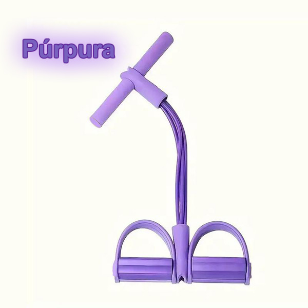 Banda elástica de pedal para entrenamiento de tensión manual, banda de estiramiento de yoga de látex natural ecológico, banda de resistencia ajustable para entrenamiento de brazos y cintura en gimnasio en casa, equipo de ejercicio