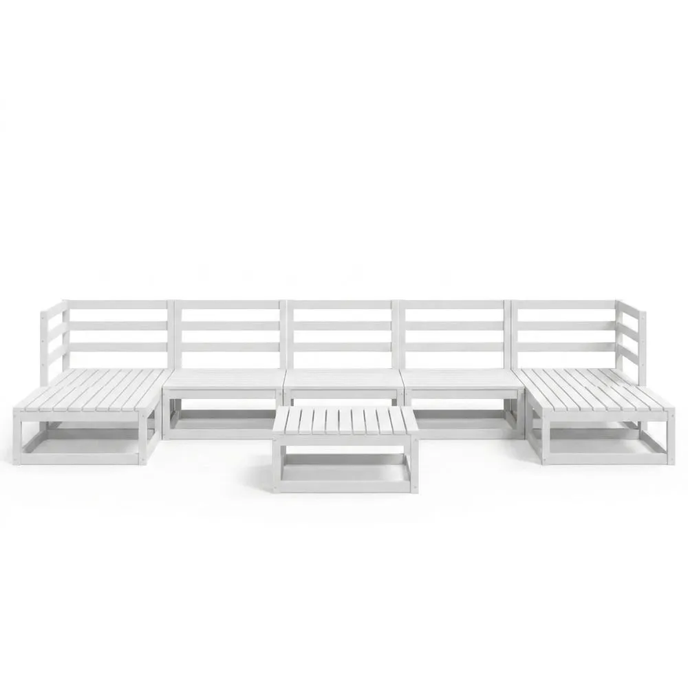 Combinación modular de jardín de pino blanco