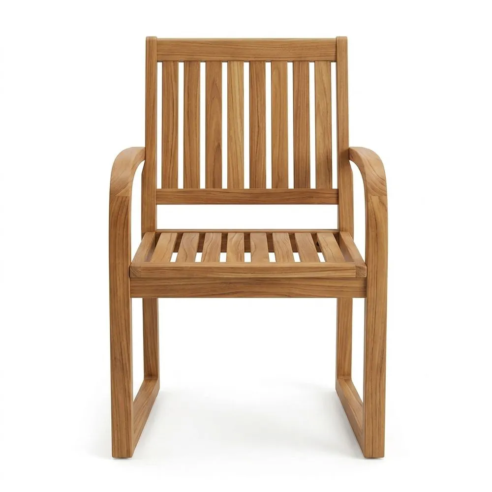 Asientos de jardín de teca