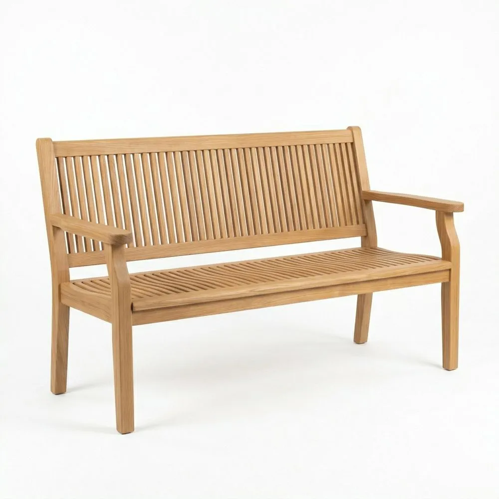 Banco de madera de teca