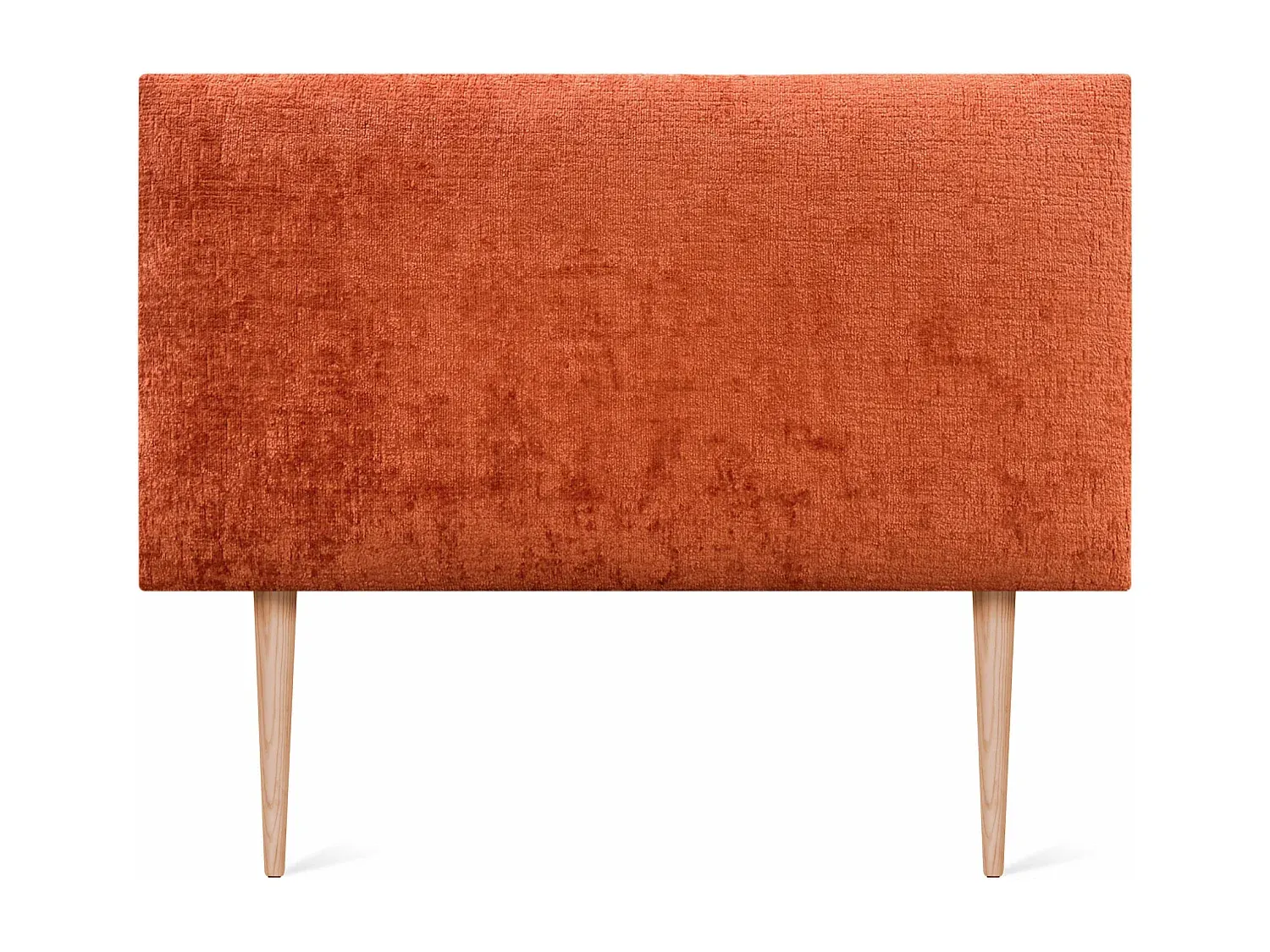 Naturwoll-Kopfteil in Orange 110 x 105 cm-Vibyogi