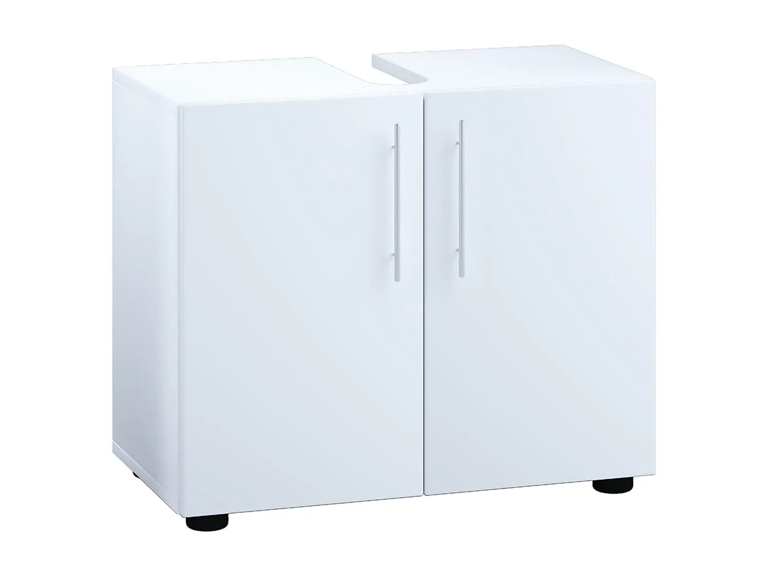 Moderner Badezimmer-Unterschrank mit Drehtüren-Vibyogi