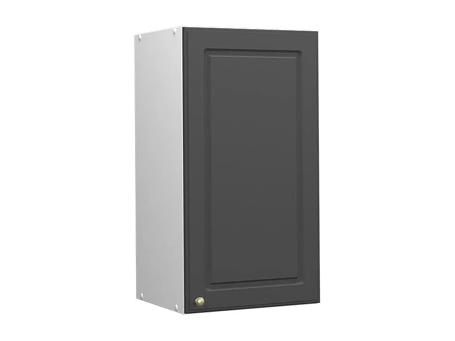 Moderner Badschrank in Anthrazit-Gold mit Regalplatz-Vibyogi