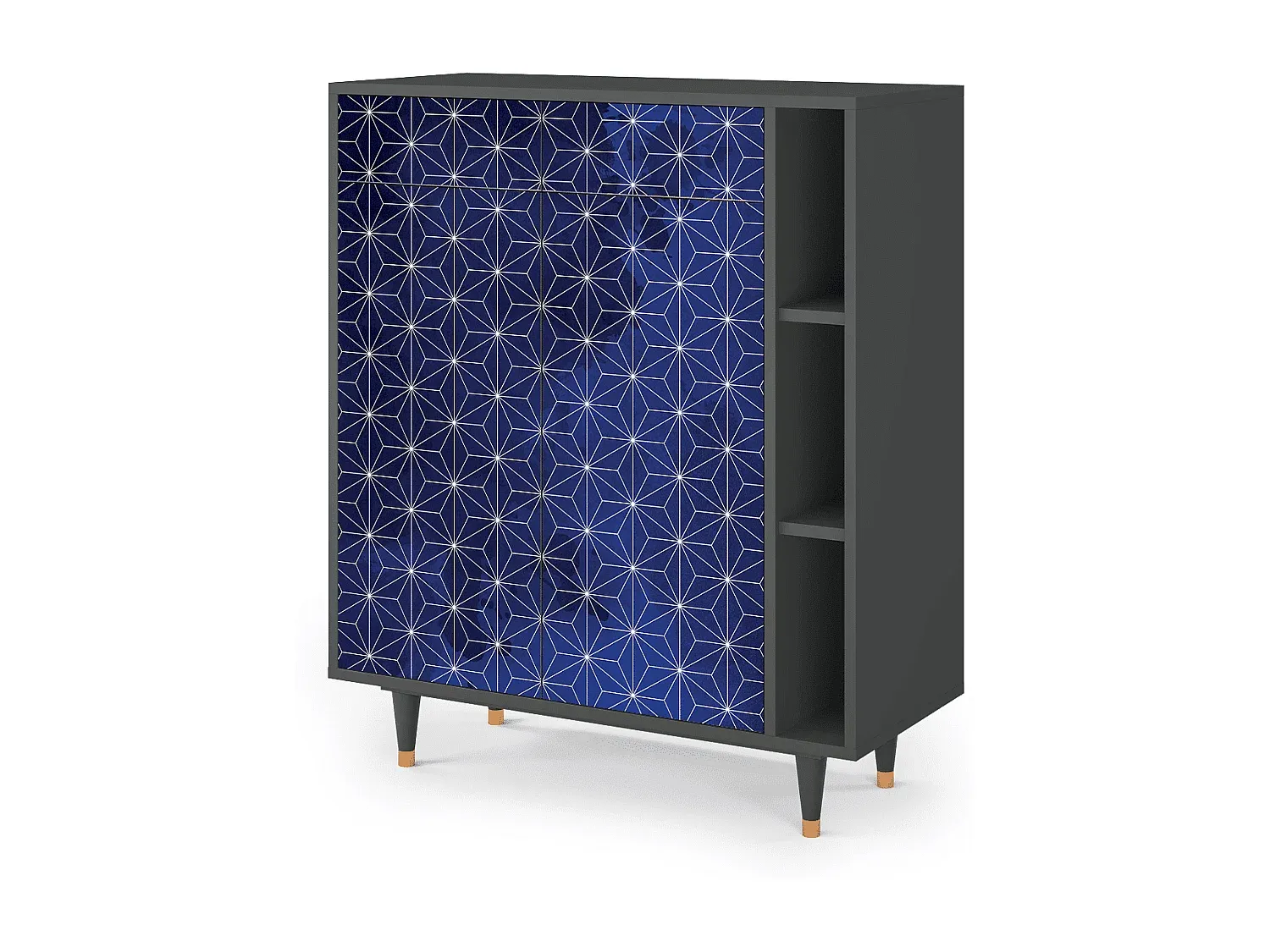 Elegantes Sideboard mit Stauraum und modernem Design-Vibyogi