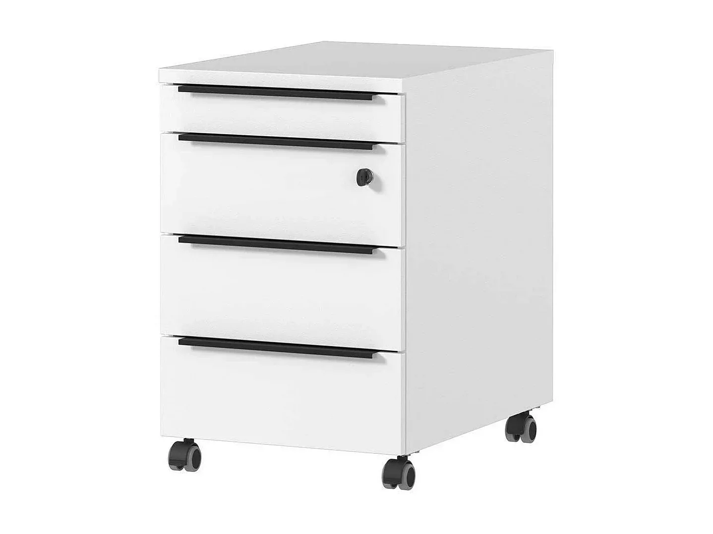 Höhenverstellbarer Schreibtisch mit Weißer Tischplatte-Vibyogi