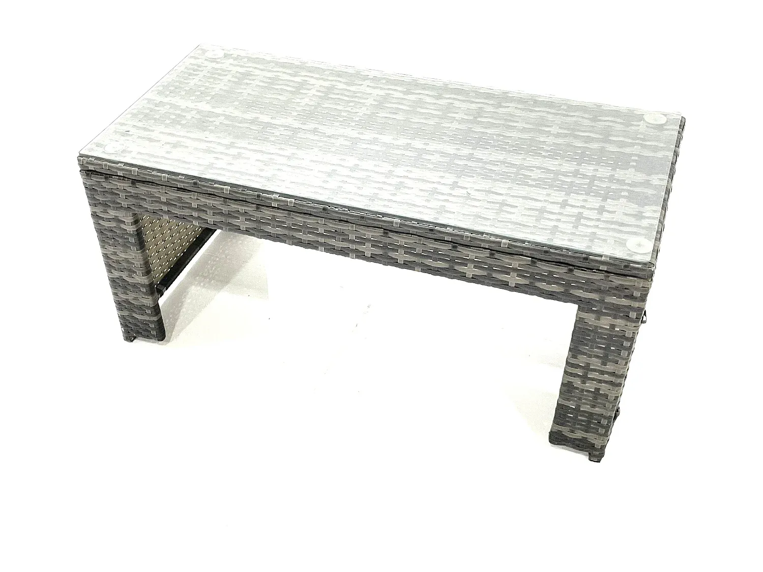 Hochwertiges Gartenmöbel-Set für 8 Personen mit Glastisch-Vibyogi