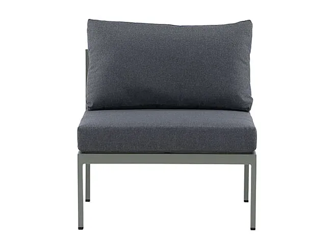 Modulares Gartensofa Segment in Khaki-Vibyogi