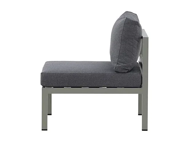 Modulares Gartensofa Segment in Khaki-Vibyogi