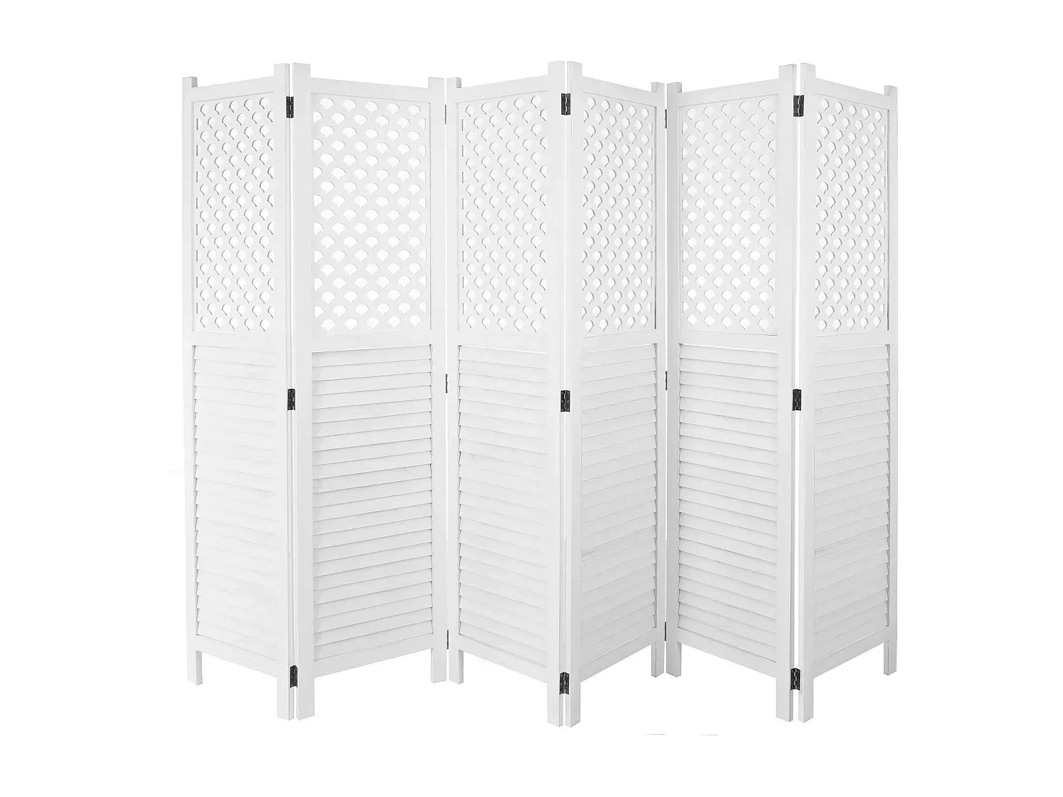 Moderner Raumteiler Weiß