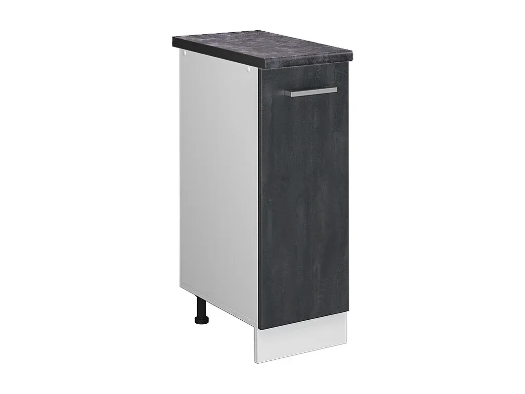 Küchenschrank Eiche mit Fächern 30x60x81,6 cm