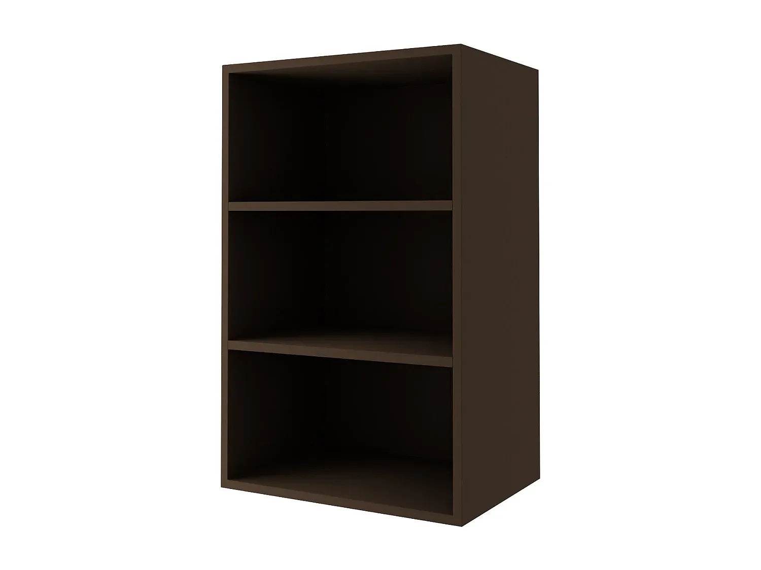 Moderner Hängeschrank in Schwarz Matt, 40 cm