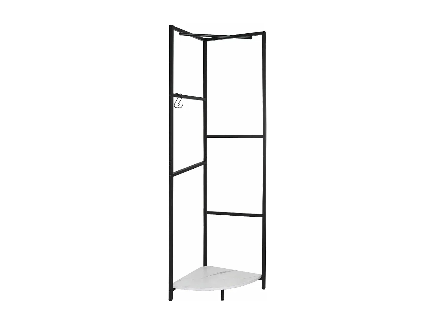 Multifunktionaler Kleiderständer mit Ablage für Wohn- und Schlafzimmer