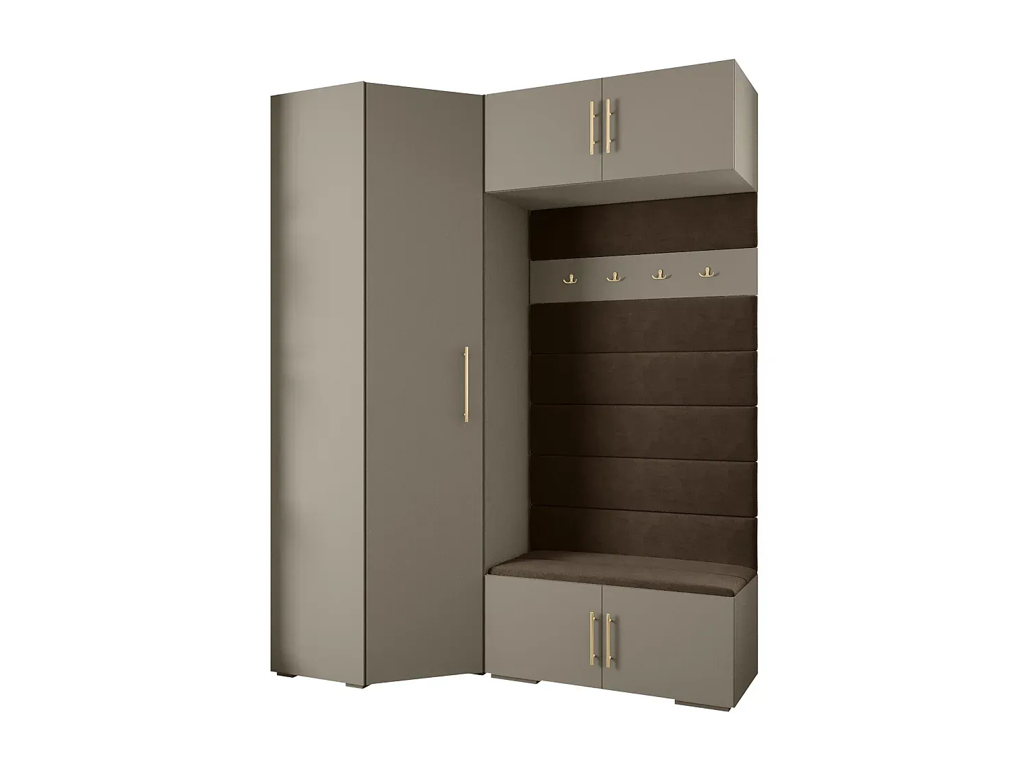 Großer Kleiderschrank mit Schiebetüren