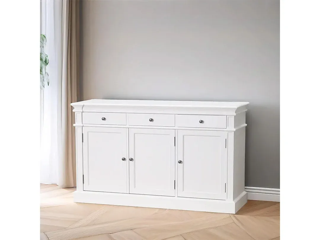 Antikes Sideboard mit 3 Türen und 3 Schubladen, 142 cm breit