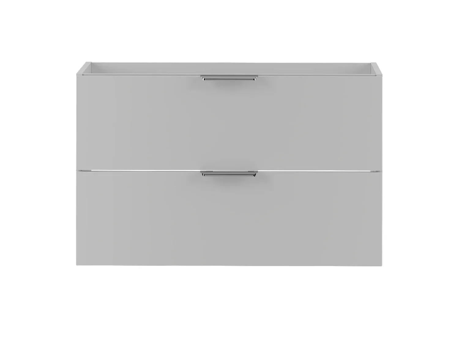 Moderner Waschbeckenunterschrank mit 2 Schubladen, 80 cm