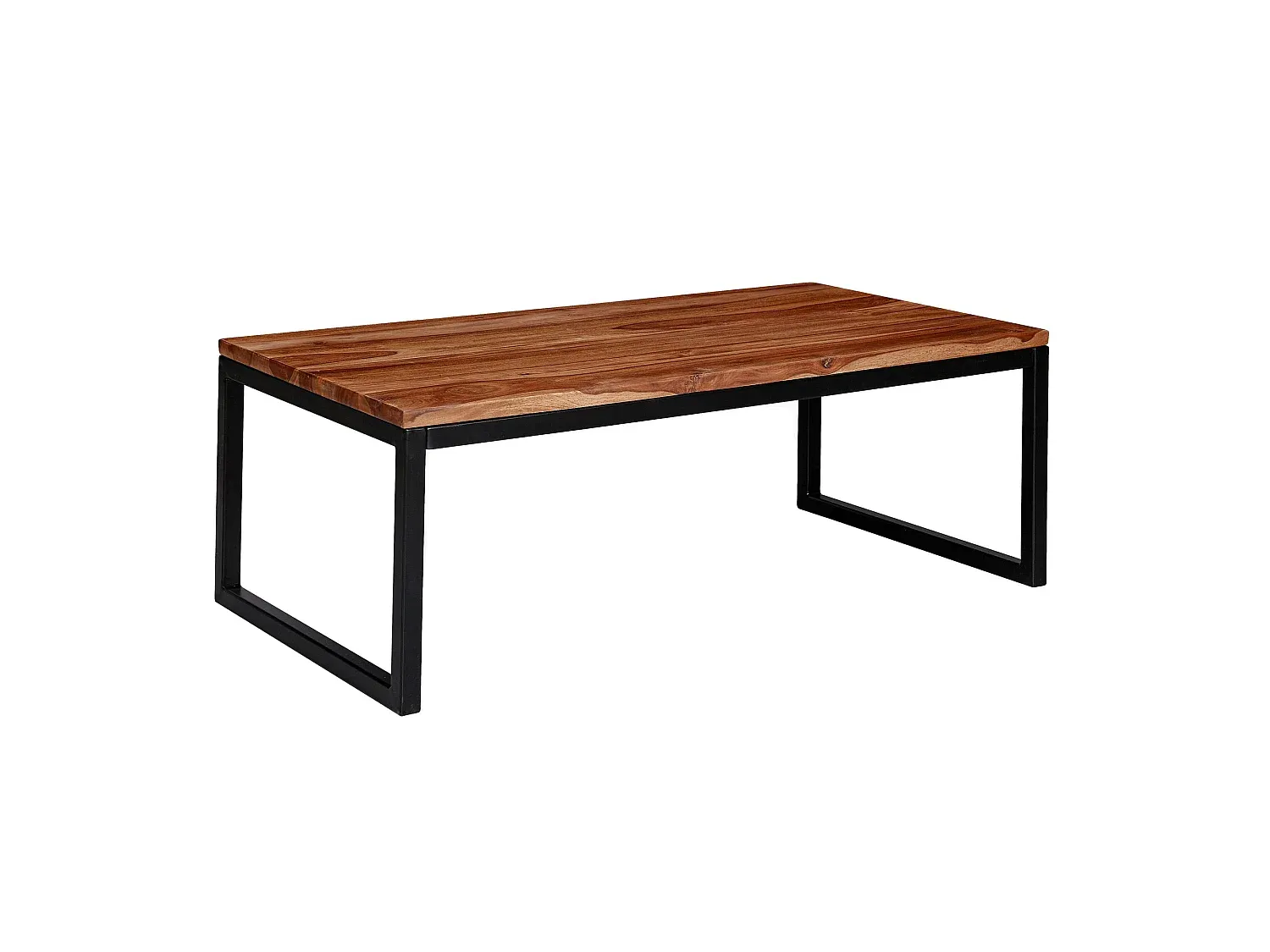 Holz-Couchtisch für Wohnzimmer, 110x40x60 cm