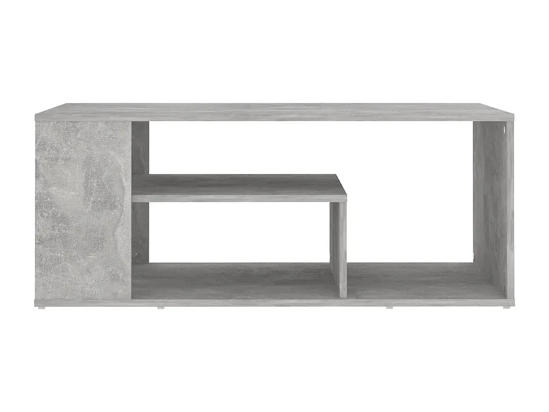 Moderner Couchtisch in Betongrau 100x50x40 cm