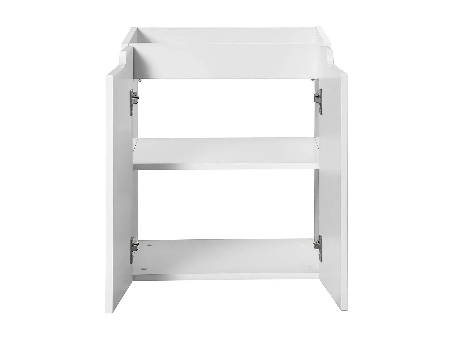 Waschtischunterschrank mit Türen, Weiß