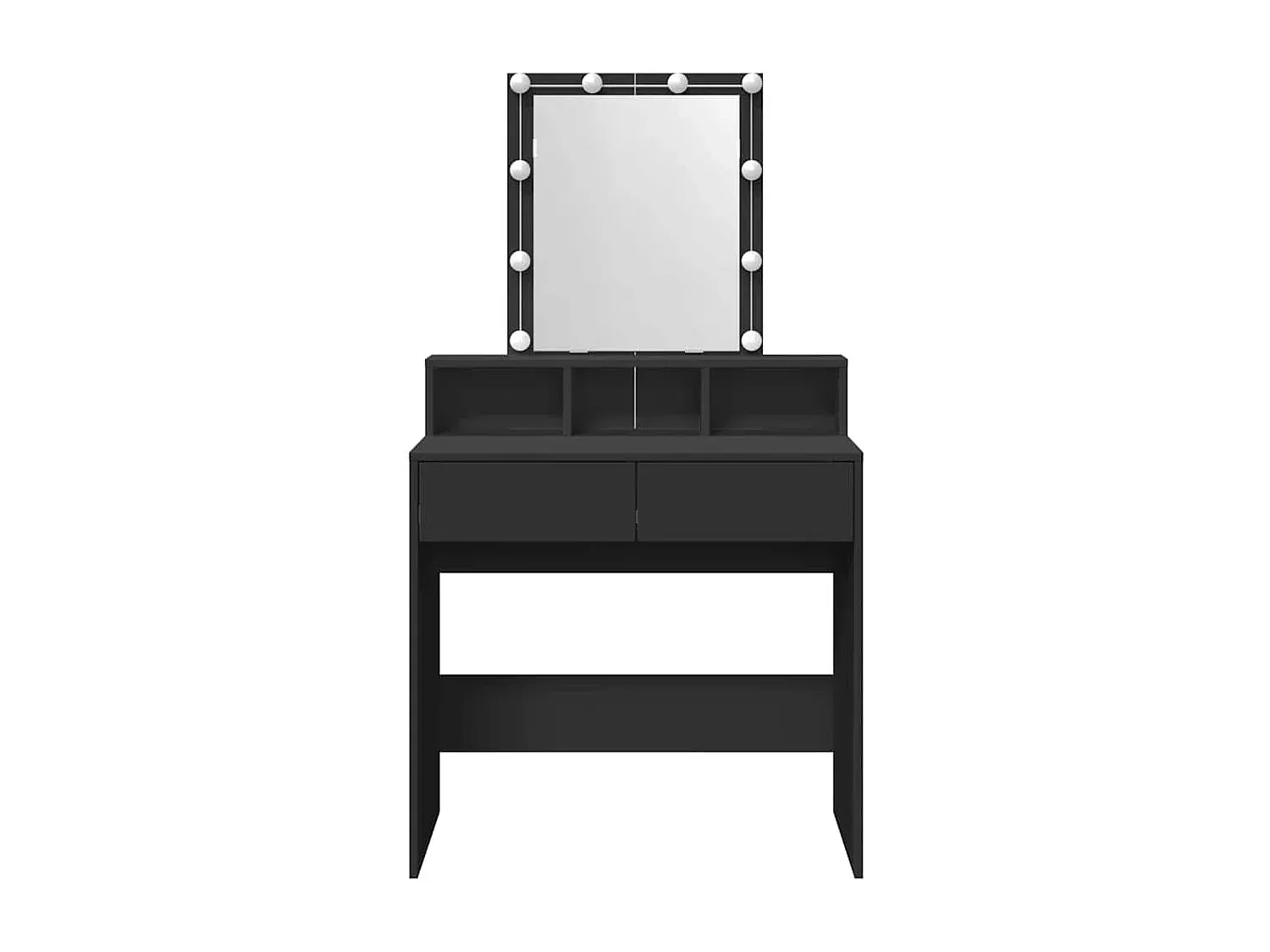 Moderne Frisierkommode mit LED-Beleuchtung und Stauraum