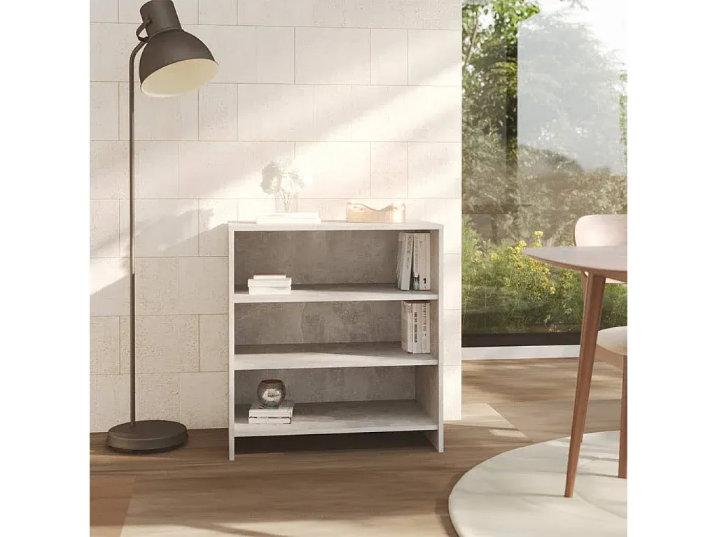 Moderne Sideboard in Betonoptik 70x40,5x75 cm