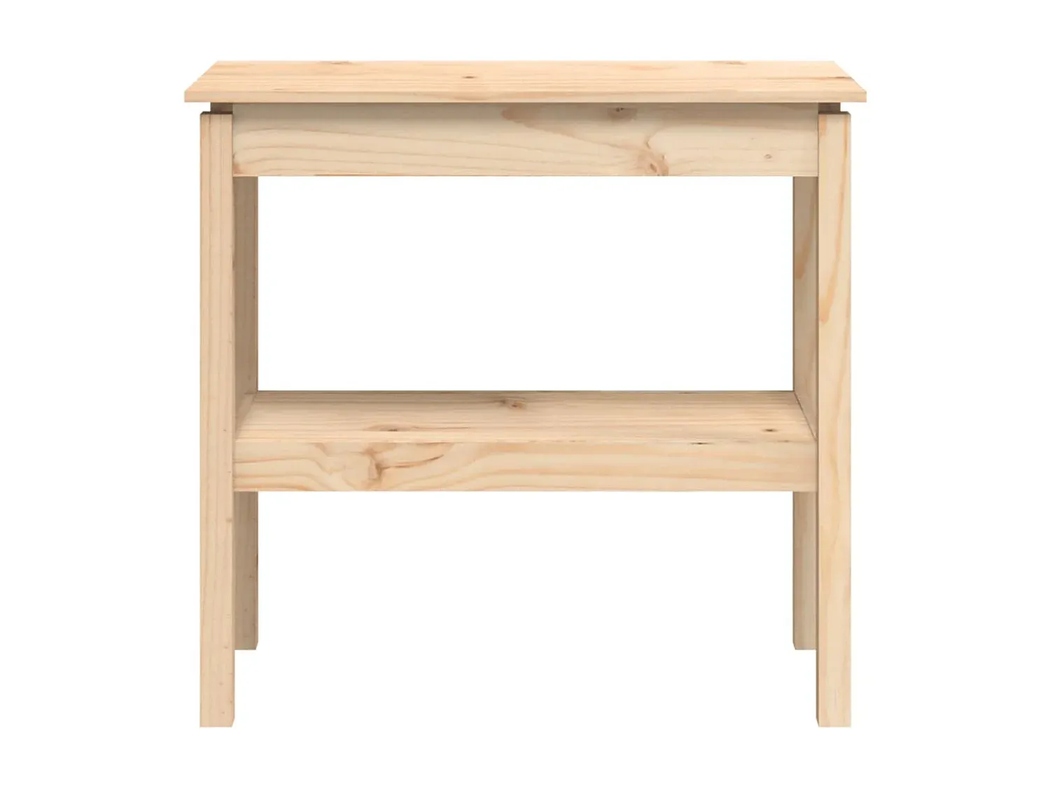 Moderner Konsolentisch aus Massivholz Kiefer 80x40x75 cm