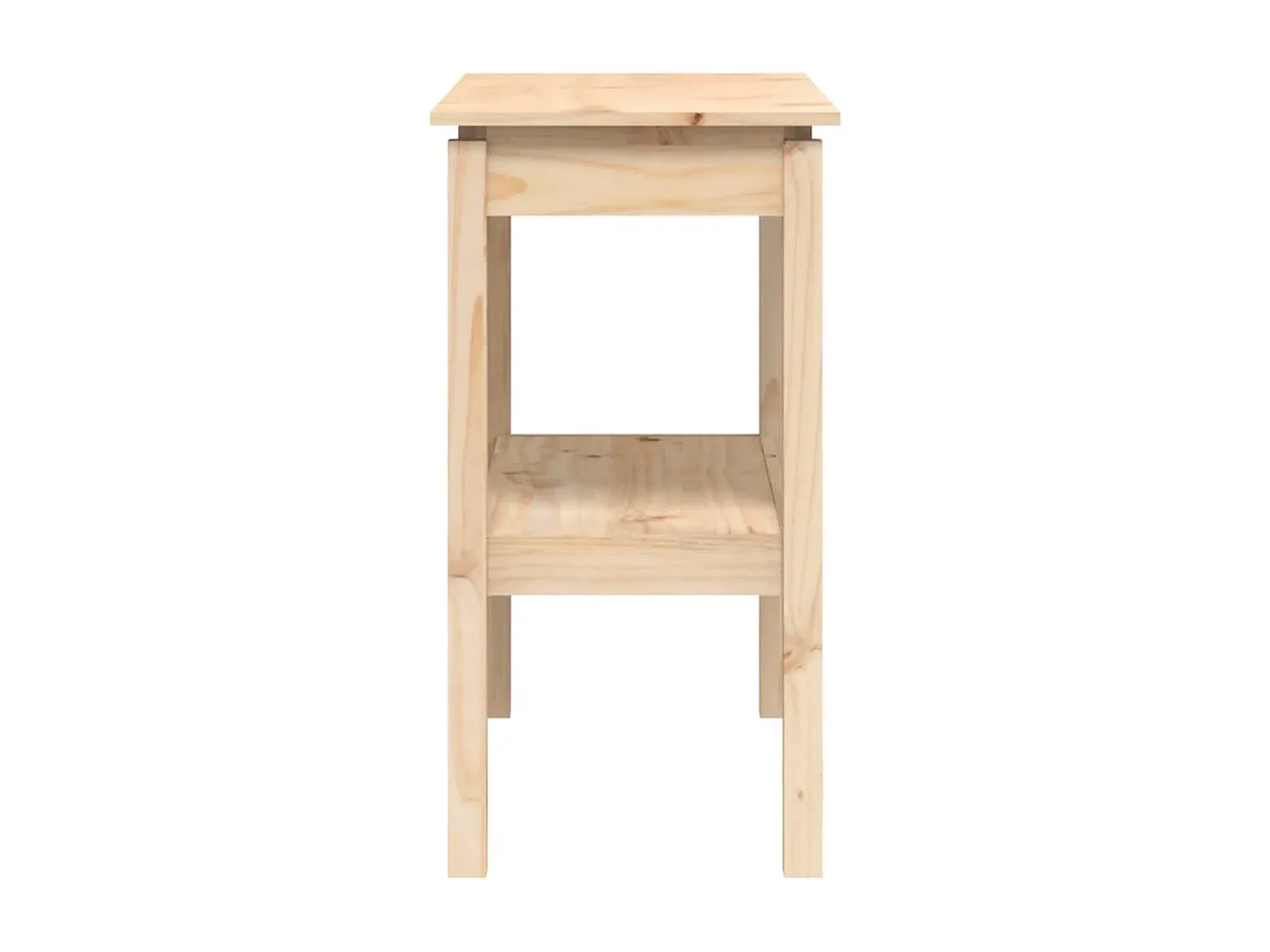 Moderner Konsolentisch aus Massivholz Kiefer 80x40x75 cm