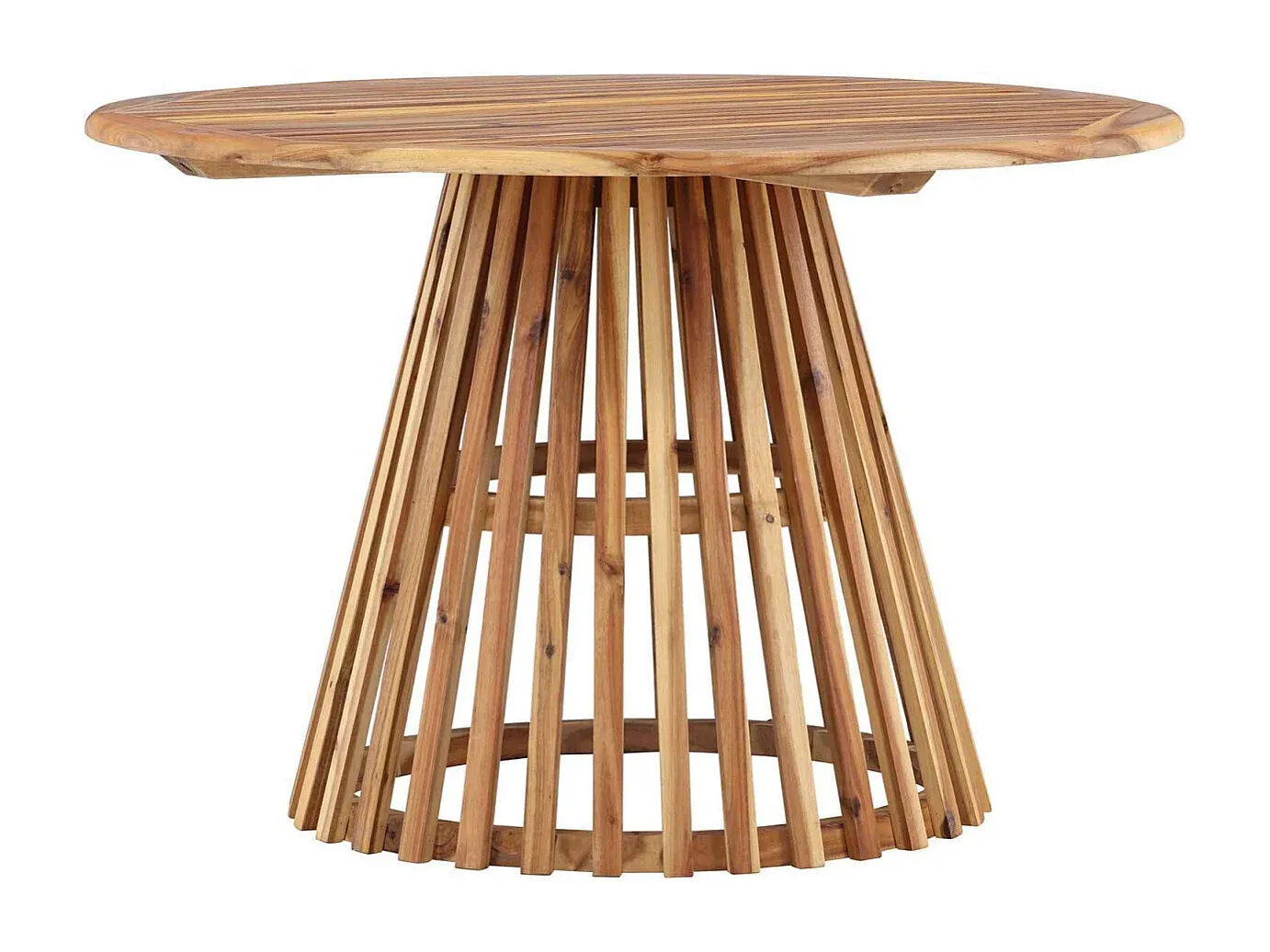 Runder Gartentisch aus Holz 120 cm