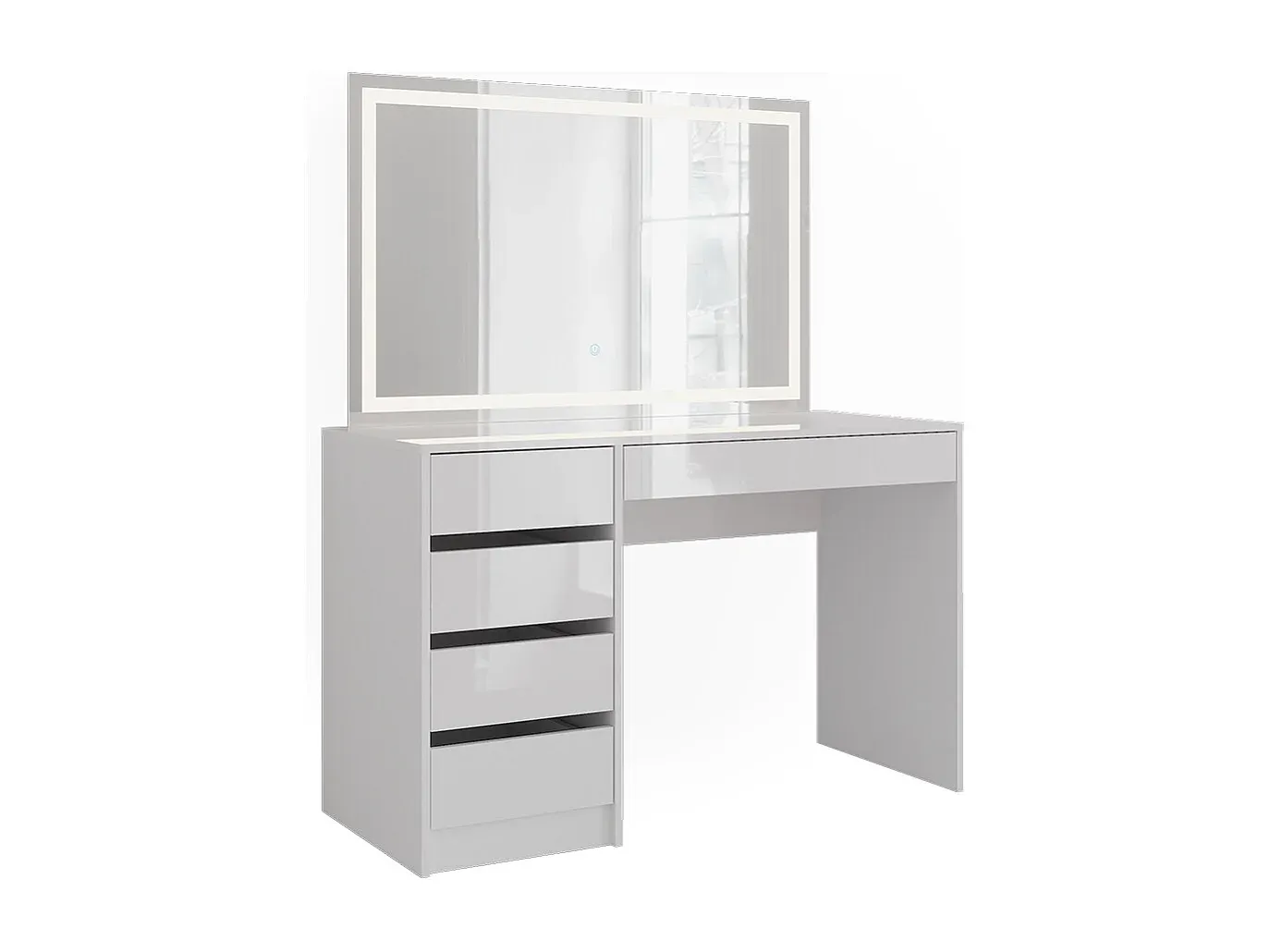 Moderner Schminktisch in Hochglanzoptik