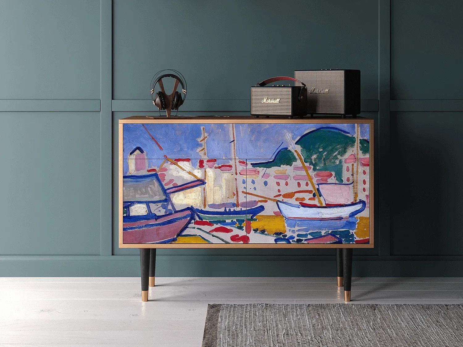 Moderner Sideboard mit großzügigem Stauraum