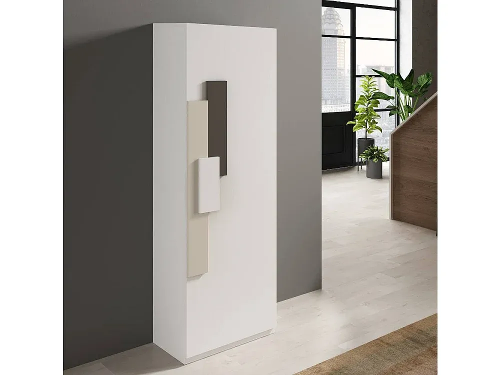 Moderner Schuhschrank mit einer Tür