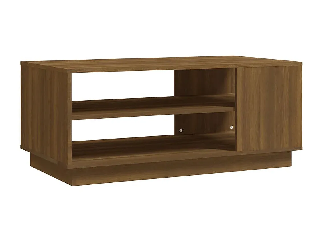 Moderner Couchtisch in Eichenoptik, rechteckig