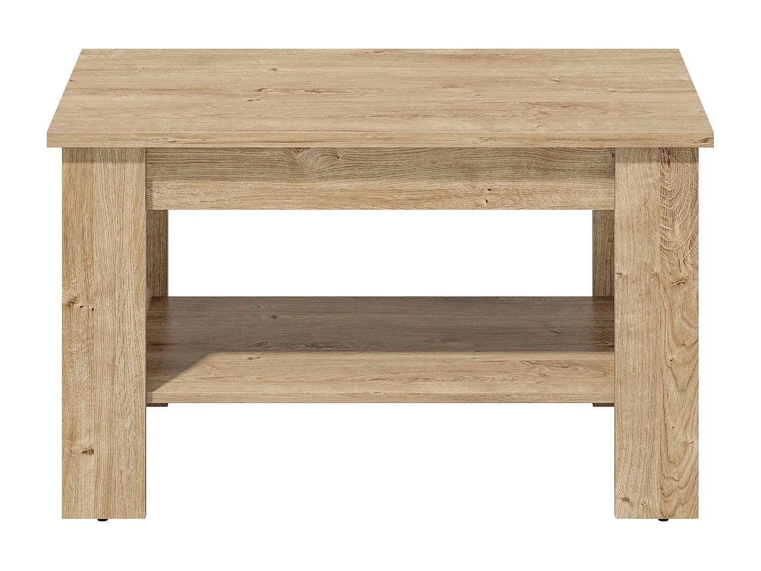 Moderner Couchtisch aus Eichenholz, 96 x 59 x 57 cm