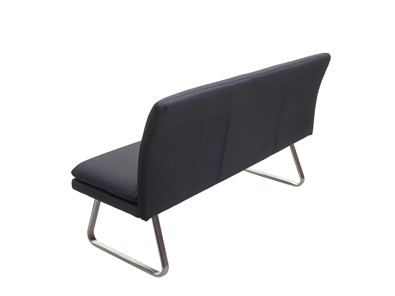 Moderne Polsterbank mit Stauraum, Grau, 160 cm