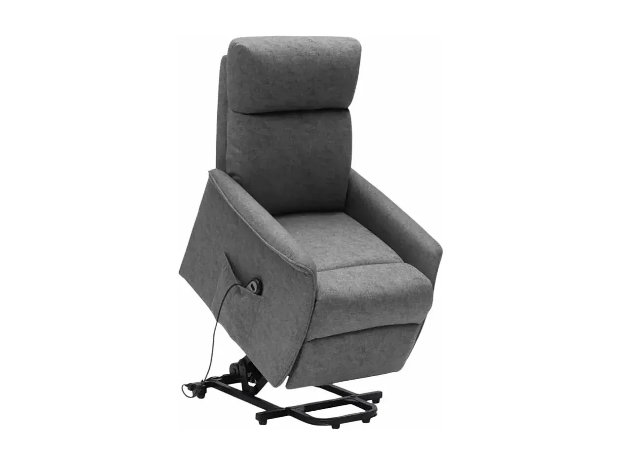 Elektrischer Relaxsessel mit Aufstehhilfe für Senioren - Grau