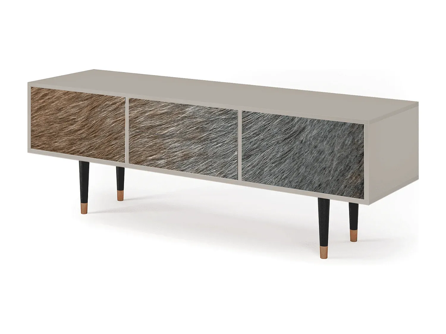 Moderner TV-Schrank mit Ablagefläche, 170x59x48 cm, Eichenoptik