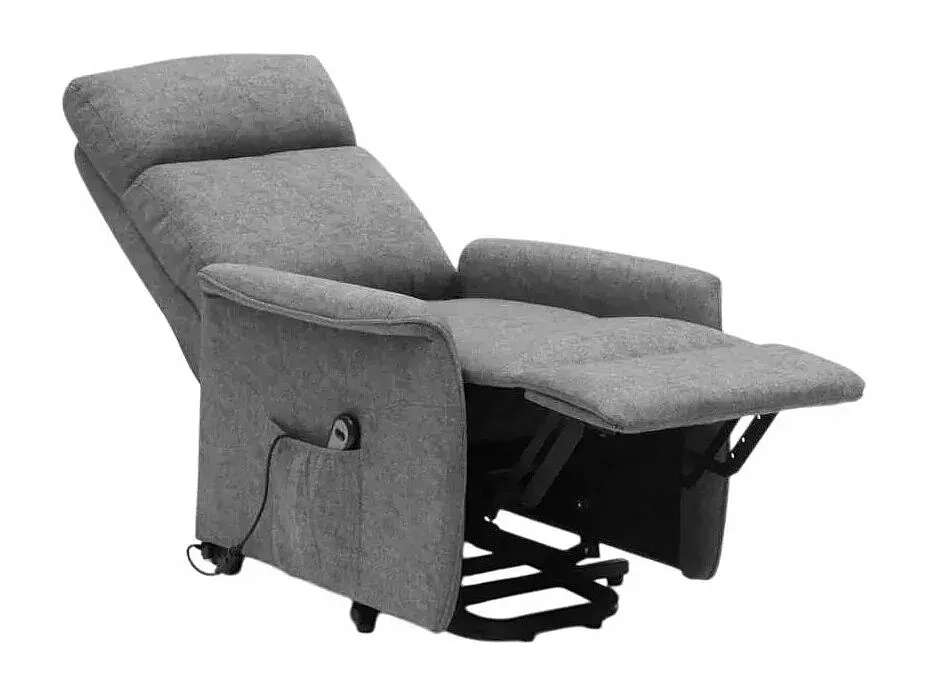 Elektrischer Relaxsessel mit Aufstehhilfe für Senioren - Grau