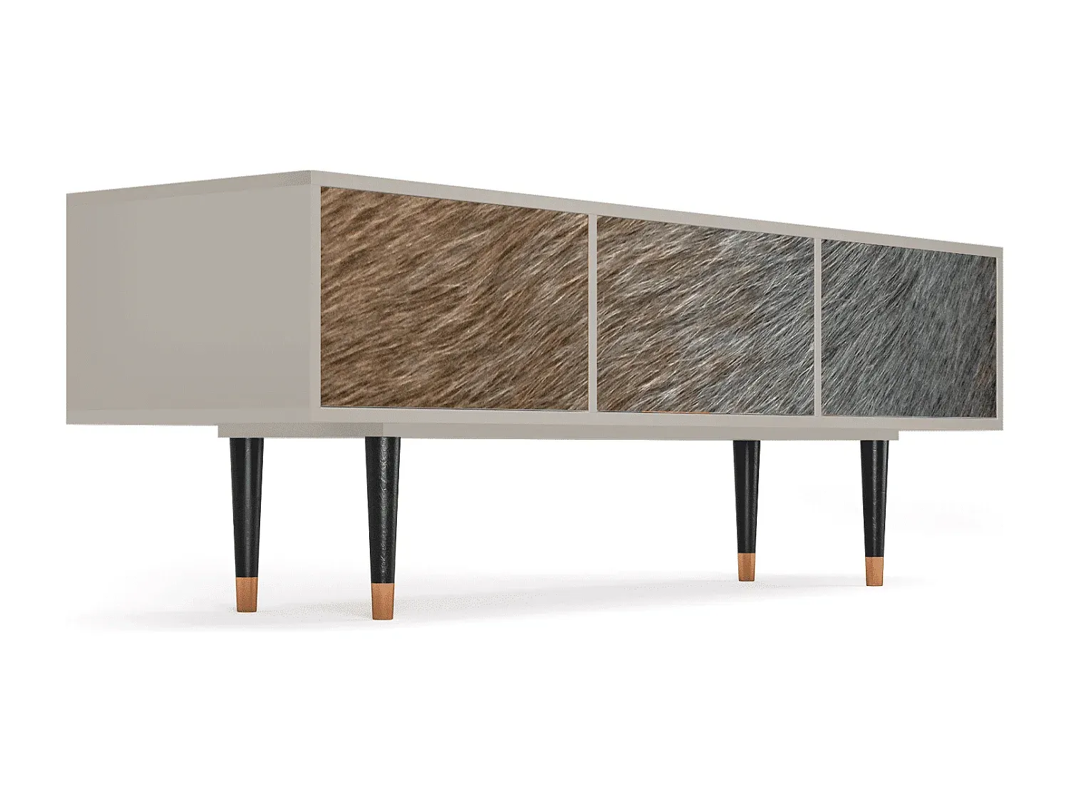 Moderner TV-Schrank mit Ablagefläche, 170x59x48 cm, Eichenoptik