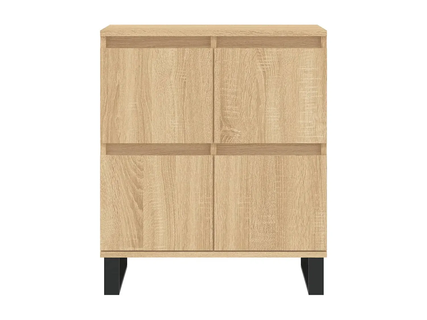 2-tlg. Sideboard-Set in Sonoma Eiche Holzoptik