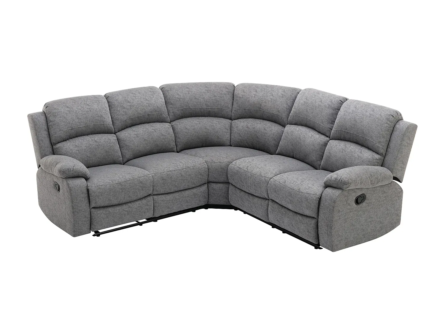 Ecksofa aus Stoff in Hellgrau - Komfort und Stil für Ihr Zuhause