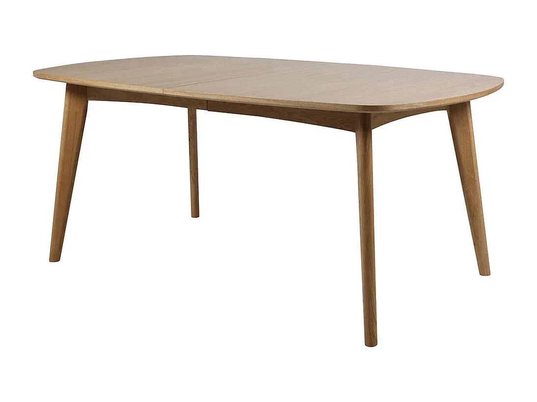 Esszimmertisch aus Eiche mit Erweiterungsoption