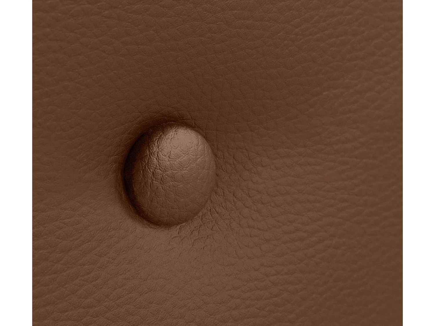 Kopfteil aus Kunstleder mit Knöpfen 145x50cm für Betten