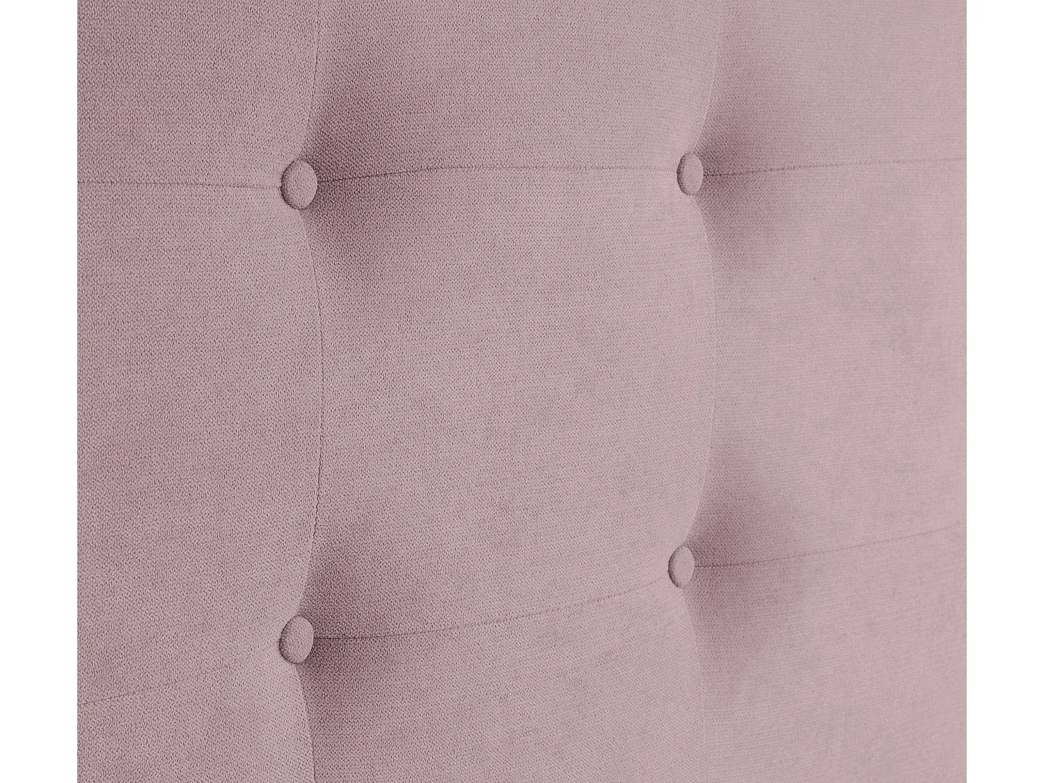 Getuftetes Kopfteil mit Bettbeinen, Lachs, 110 x 115 cm